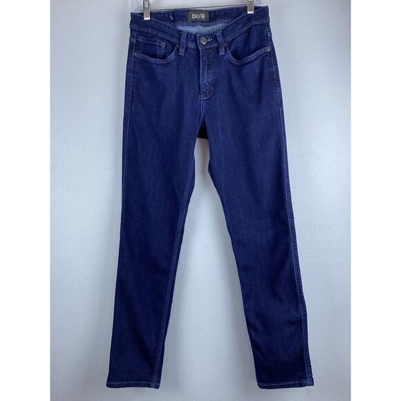 DU/ER Duer Size 30 30 Jeans L2X Slim Fit Blue Coolmax Flexible Technical Denim - Picture 1 of 8